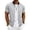 Light Gray #008, variant on Full Zip T Shirts for Men Short Sleeve Summer Lightweight Cardigans with Pockets Casual Athletic Workout Shirts, S