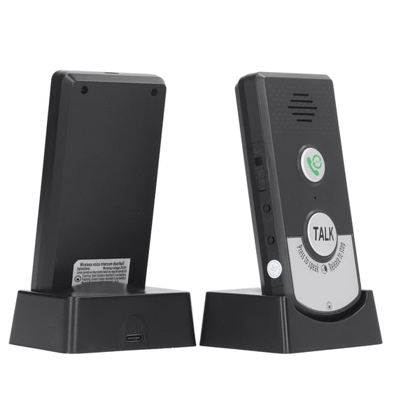 2 Way Wireless Intercom System For Home, Portable Voice Intercom With Wide Application And Endurance Indoor Outdoor Voice Intercom