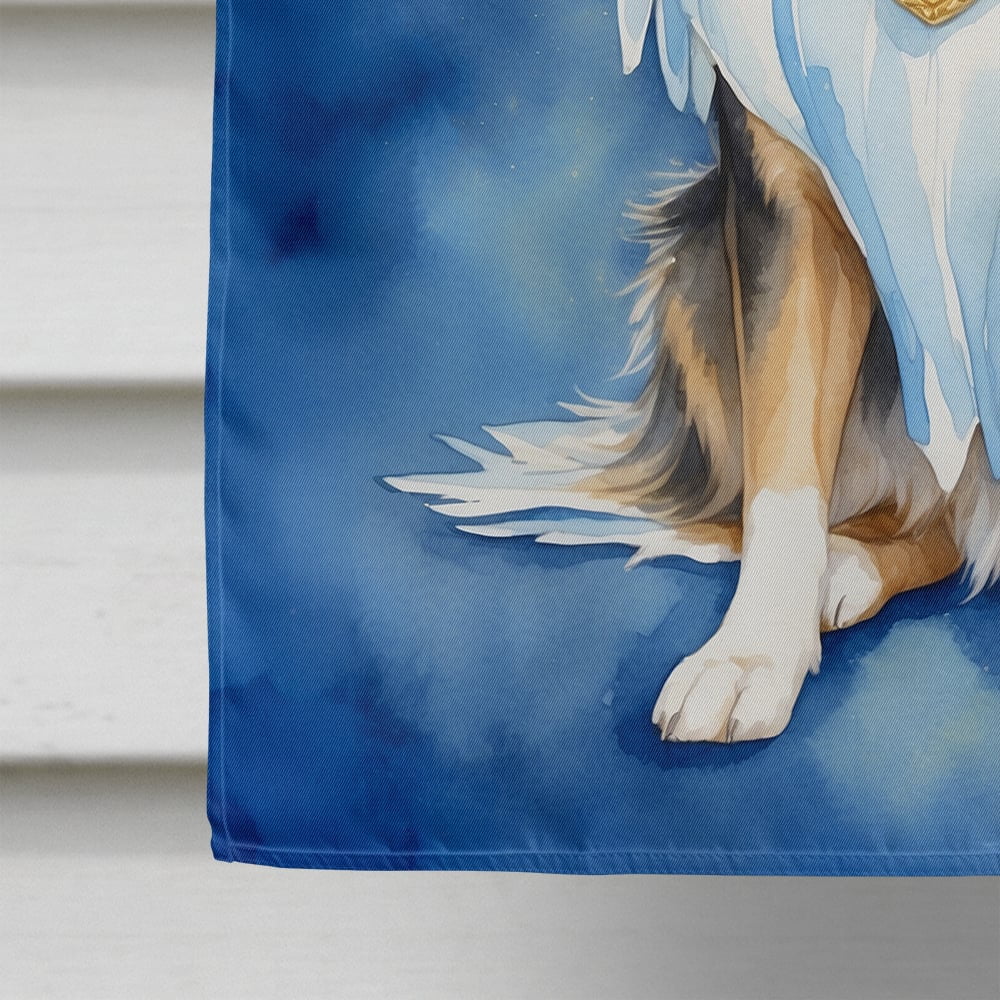 Collie My Angel House Flag 28 in x 40 in