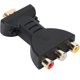 thumbnail image 1 of HDMI to RCA Video Converter - 1080p HD to AV Adapter with RGB Sync for TV and DVD Players, 1 of 5