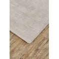 thumbnail image 3 of Feizy Batisse Modern Solid, Ivory/Taupe, 5' x 8' Area Rug Sheen Handmade Luxury & Glam Design Carpet for Living Dining Bed Room, 3 of 5