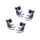 thumbnail image 1 of Zapatos para perros para mascotas Zapatillas deportivas de lona para cuatro estaciones Zapatos cálidos para perros pequeños con suela suave, xl, 1 of 1