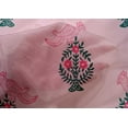 thumbnail image 4 of oneOone Cotton Silk Fabric Leaves|Bird & Floral Block Printed Craft Fabric BTY 42 Inch Wide, 4 of 4