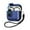 Darkblue, variant on Dteck Case for AirPods 2nd/1st Generation with Automatic Lock and Lanyard, Kickstand Design Shockproof Protection Cover for Women Men, Whitepurple