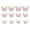 Rose Gold, variant on Binwennn Fatheads Stickers for Wall Basketball Metal Texture 3D Stereoscopic Hollow Wall Stickers 12 PCs