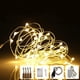 thumbnail image 2 of Guirnalda de luces LED de 1 m, 2 m, 3 m, 5 m y 10 m para decoración del hogar, Navidad, bodas y fiestas, funciona con pilas AA o USB, 2 of 5