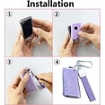 thumbnail image 7 of Key Fob Cover Compatible with Lexus ES NX GX RX UX LC LS Key Case Shell with Keychain,Blue, 7 of 7