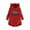 Red, variant on WXLWZYWL Womens Christmas Hoodies Fleece Cute Cat Ear Hooded Loose Sweatshirt Xmas Graphics Printed Fuzzy Warm Long Hoody Jumper Button Down Pullover Fall Winter Coats