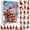 #7, variant on Christmas Advent Calendar 2026, 24 Days Playful Monkey Pendant Countdown Box with Holiday Hat and Scarf Designs, Holiday Countdown Decor for Christmas Tree and Window Display