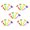 Assorted Color, variant on Eease Noiseless Blowouts Prop 60pcs Birthday Party Blower Plastic Noise Makers