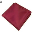 thumbnail image 4 of Eosunjian Men's Pocket Hanky Towel Plain Solid Color Wedding Party Square Handkerchief White, 4 of 10