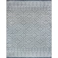 thumbnail image 3 of 5x7 Water Resistant, Indoor Outdoor Rugs for Patios, Front Door Entry, Entryway, Deck, Porch, Balcony | Outside Area Rug for Patio | Blue, Tribal | Size: 5' x 6'11'', 3 of 8