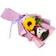 thumbnail image 5 of KAKOWELY Ramo floral de oso de graduación, ramo decorativo para fiesta de graduación, accesorio para fotos de regalo, 5 of 5