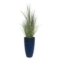 thumbnail image 2 of Acerra Curved Vase Planter, 11.5" x 20"H, Blue, 2 of 5