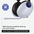 thumbnail image 2 of Sony INZONE H9 Wireless Gaming Headphones, Bluetooth Headset with Microphone Over-Ear Headphones with 360 Spatial Sound, Dual Sensor Noise Canceling Technology, H9 Gaming Headset, WH-G900N (Black), 2 of 5