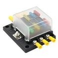 thumbnail image 3 of LOVIVER 6-Way 12V-32V Car Power Distribution Blade Fuse Holder Box Block Panel Fuse Boat, 3 of 8