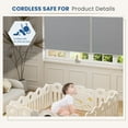 thumbnail image 5 of Grandekor Window Blinds and Shdes Cordless Cellular Shades, Gray(blackout) 36"W x 64"H, 5 of 7