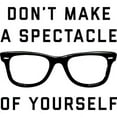 thumbnail image 2 of CafePress - Don't Make A Spectacle Of Yourse - 11 oz Ceramic Mug - Novelty Coffee Tea Cup, 2 of 4