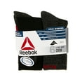 thumbnail image 3 of Reebok Kids Boys' Pro Series Cushion Crew Socks, 6 Pack, 3 of 9
