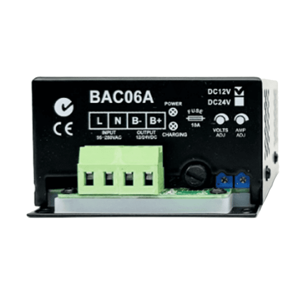 BAC06A Cargador de Batería Inteligente de 12 V Cargador de Batería Flotante Cargador de Batería Generador