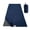 Midnight Blue, variant on Aqua Blue Microfiber Yoga Towel For Bikram Pilates And Hot Yoga