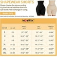 MOVWIN Shapewear for Women Tummy Control High Waisted Seamless Body Shaper Thigh Slimming Short