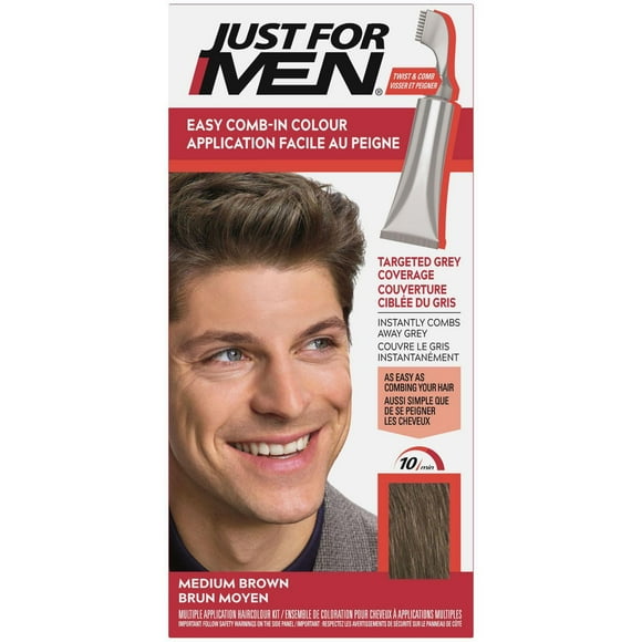 Just For Men Easy Comb-In Medium Brown A-35, 1 Piece