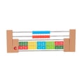 thumbnail image 2 of Ábaco de madera para niños, ábaco deslizante de matemáticas, juguete de desarrollo ligero, portátil, resistente, educativo para niños, 2 of 9