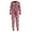 Red, variant on Augper Clearance Womens Flannel Onesie Pajamas Cartoon Cute Long Sleeve Jumpsuit Pajama Fuzzy Fleece Zipper Hooded Cosplay One-Piece Nightgown