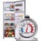 thumbnail image 2 of 4-pack refrigerator freezer thermometer large dial thermometer, 2 of 4