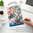 thumbnail image 3 of FORMRS Acrylic Clipboard with Low Profile Clip Standard A4 Letter Size, 12.5" x 9", Vibrant Flowers, 3 of 8