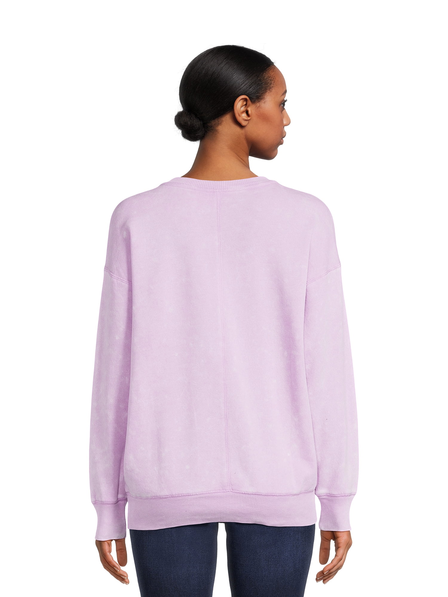 Self Esteem Juniors Washed Graphic Crewneck Sweatshirt, Sizes S-XL