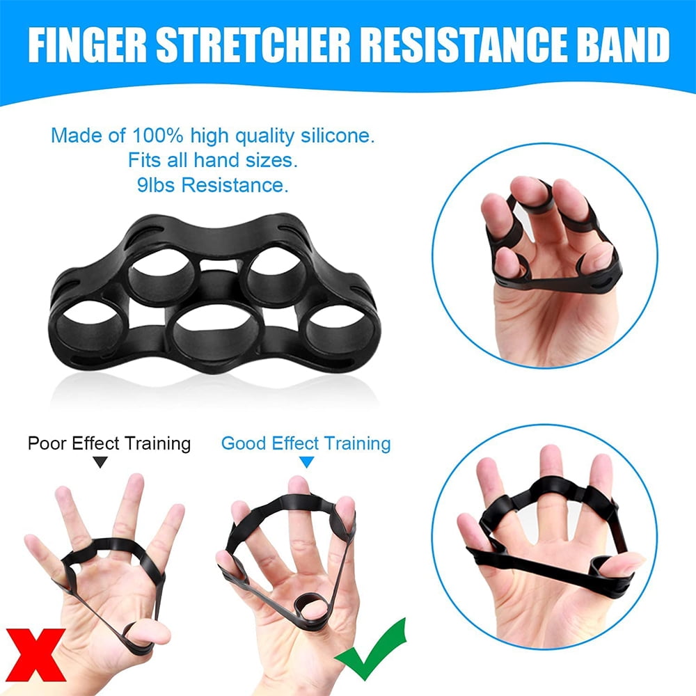 5-60Kg Adjustable Hand Grip Strengthener, Forearm Trainer for Wrist and Finger Exercise Home Gym
