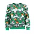 thumbnail image 2 of em & alfie  Christmas Kitty Plush Folded Gift Pajama Set (Women), 2 of 5