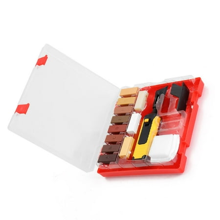 

Linyer DIY Professional Floor Repair Kit Laminate Mending Set Convenient Woodworking Tools Sturdy Chips Scratches Hand Tool Wood Filler