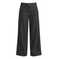 thumbnail image 4 of Womens Wide Leg Jeans Casual High Waisted Stretch Baggy Loose Business Work Straight Denim Pants with Pockets, 4 of 7