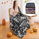 thumbnail image 3 of Tela con estampado digital para Halloween para costura y patchwork DIY. Material de poliéster para manualidades. Suministros textiles para patchwork., 3 of 3
