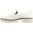 thumbnail image 4 of Journee Womens Kenly Slip On Round Toe Loafer, Widths Available, 4 of 9