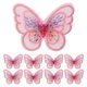 thumbnail image 1 of 20 parches 3D con diseño de mariposas, bordados, para ropa, 1 of 5