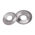 thumbnail image 4 of 20Pcs 304 Stainless Steel Gaskets Standard Metric ConcaveConvex Gasket BowlShaped Hollow Decorative Washers(M3 x 11 x 2.5mm), Silver, 4 of 5