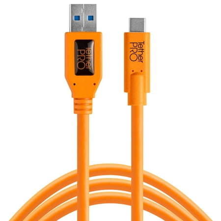 Tether Tools TetherPro USB to USB-C Cable  15   Orange price history on PriceWatchPro