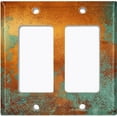 thumbnail image 6 of Metal Light Switch Plate Outlet Cover Image of Distressed Copper MET011, 6 of 13