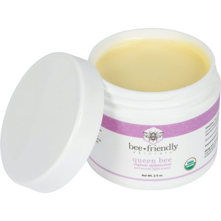 Organic Vaginal Health Moisturizer & Personal Lubricant By BeeFriendly, USDA Certified, Vulva Cream For Dryness, Itching, Irritation, Redness & Chafing Of Vagina Due To Menopause (Best Cream For Vaginal Dryness)