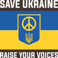thumbnail image 3 of CafePress - Save Ukraine Raise Your Voices Dark T Shirt - Men's Classic Graphic Cotton T-Shirt, 3 of 4