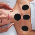 thumbnail image 1 of unbranded 6Pcs Black Basalt Massage Rocks Stones for Muscle Relief Spa, 1 of 6