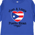 thumbnail image 4 of Inktastic Just a Little Puerto Rican Boys or Girls Long Sleeve Toddler T-Shirt, 4 of 5