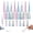 15Pcs (Color Random), variant on Syringe Shaped Gel Ink Pens, 3/6/9/15 Pack Creative Syringe Shaped Gel Pens – Fun Design with Smooth Writing, 0.38mm Black for Office Supplies, (Pen Body Color Random) (6Pcs (Color Random))
