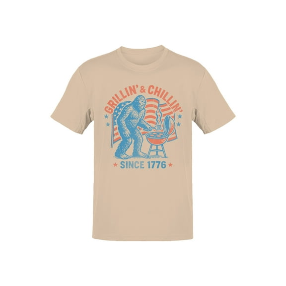 BBQ Fun with Yeti Men's T-shirt