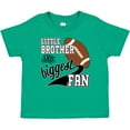 thumbnail image 3 of Inktastic Little Brother and Biggest Fan Football Player Boys Baby T-Shirt, 3 of 5