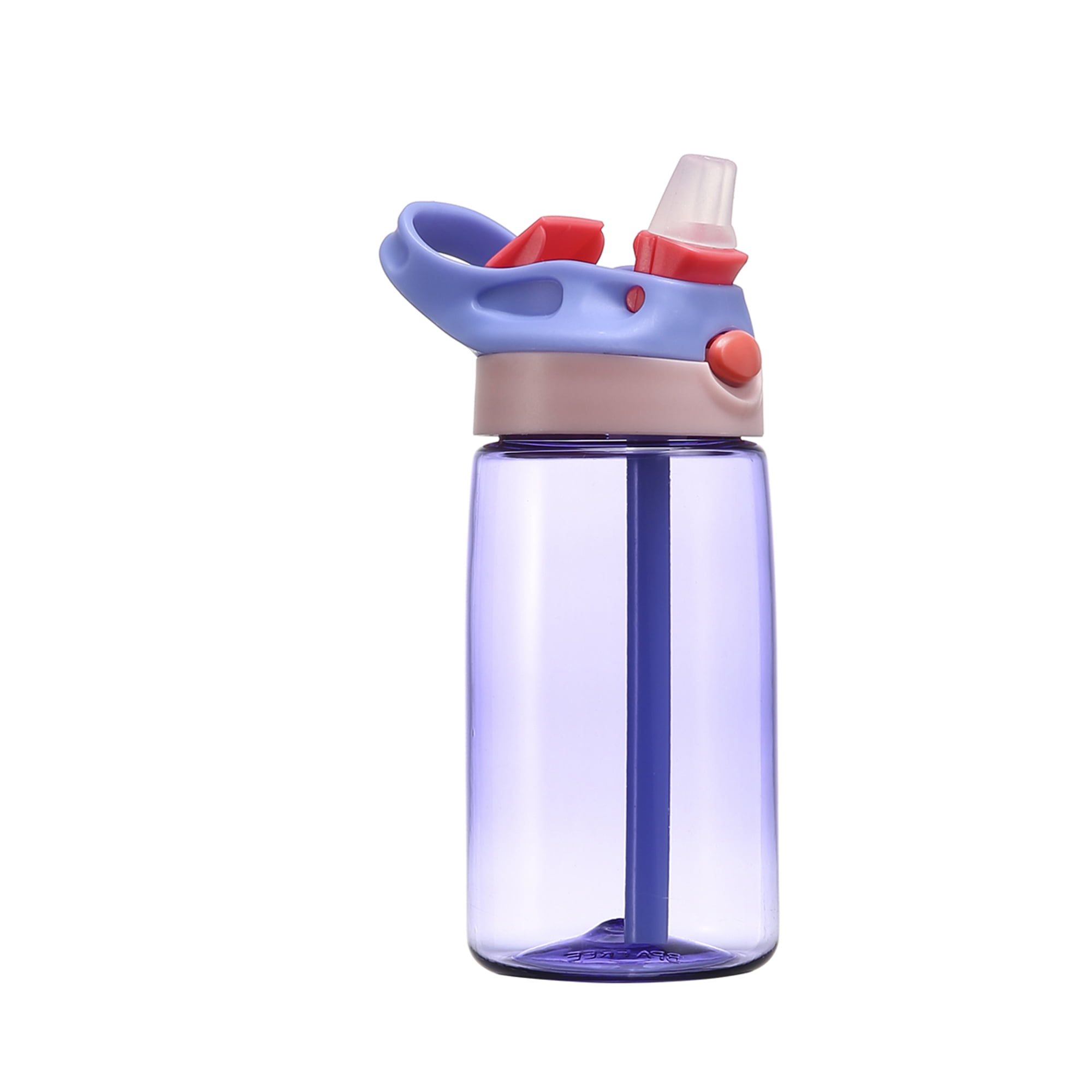 Fashion Baby Kids Children School Drinking Water Straw Bottle Sippy Suction Cup